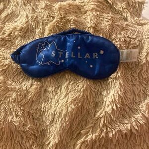 Blue pusheen sleep eye mask